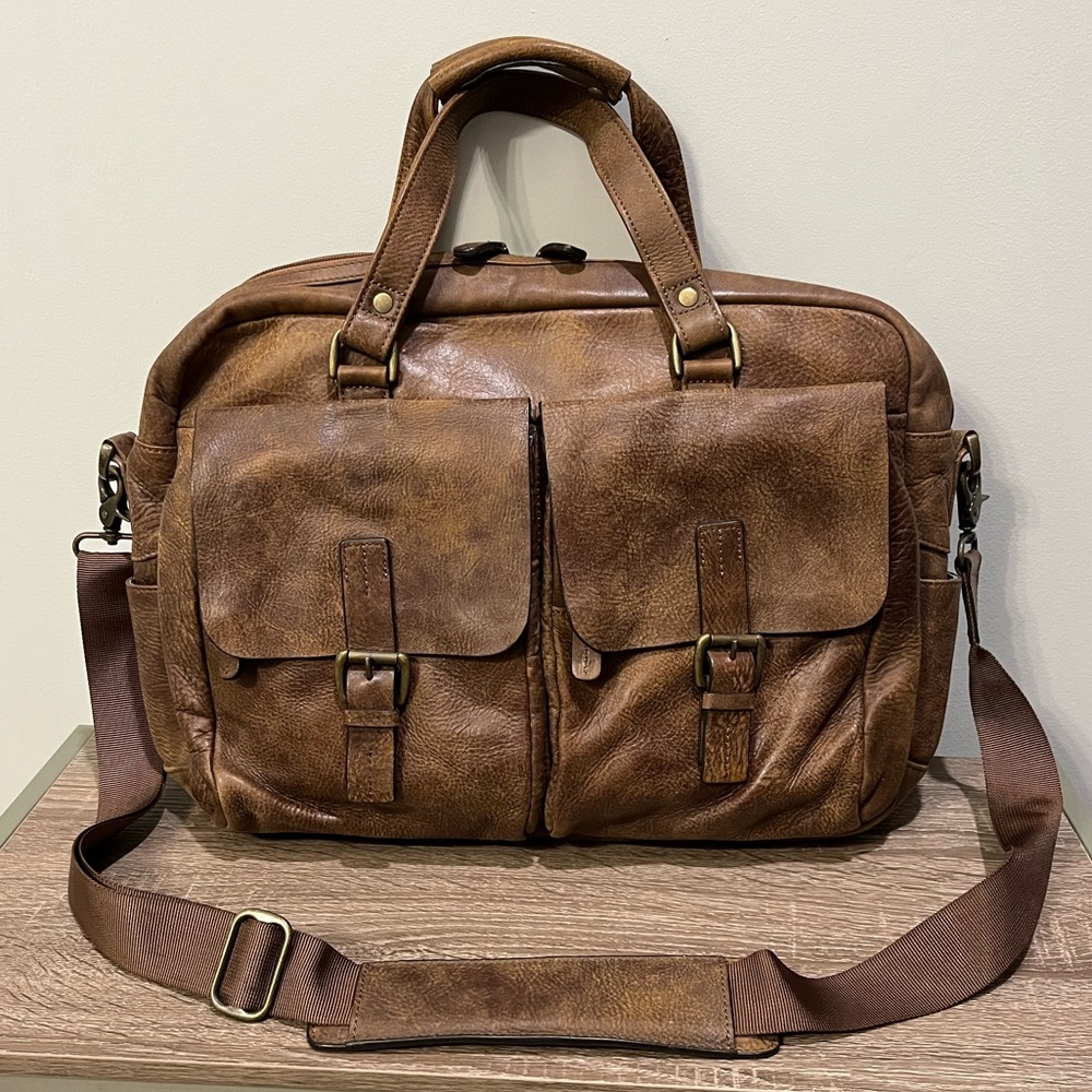 Franklin Covey Italian Leather Bag